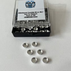 Alternative view of Aluminum Crucible, 85 µL, Ø 6.7 mm | 100/pack