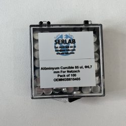 Aluminum Crucible, 85 µL, Ø 6.7 mm | 100/pack